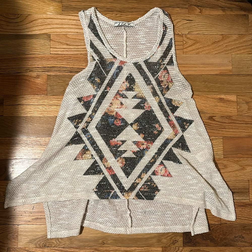 Knitted tank top
